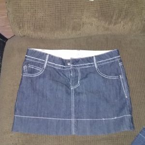 Like brand new jean skirt